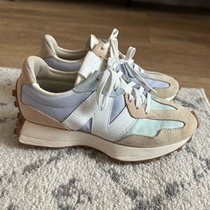 New Balance 327 Sneaker - white/morning fog